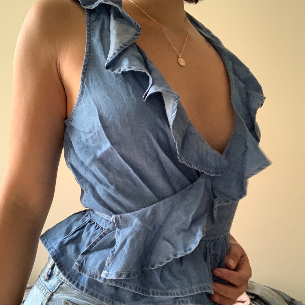 “Jean “Top/ blouse